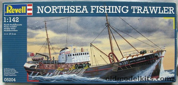 Revell 1/142 North Sea Fishing Trawler (Formerly Trawler Kandahar), 05204 plastic model kit